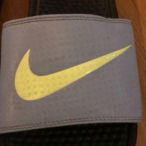 Nike Shoes - Nike Sandal Slides Blue/Yellow Size 9W Nike Shoes - Nike Sandal Slides Blue/Yellow Size 9W